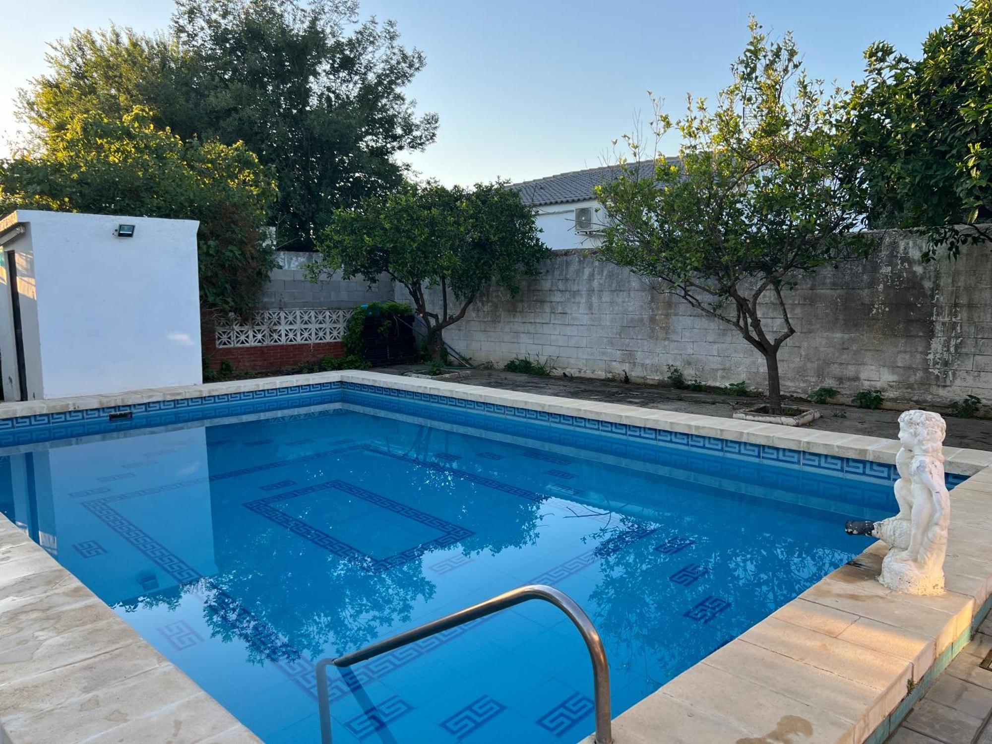 Chalet Piscina Jakuzzi Sevilla Hacienda de Tarazona Extérieur photo