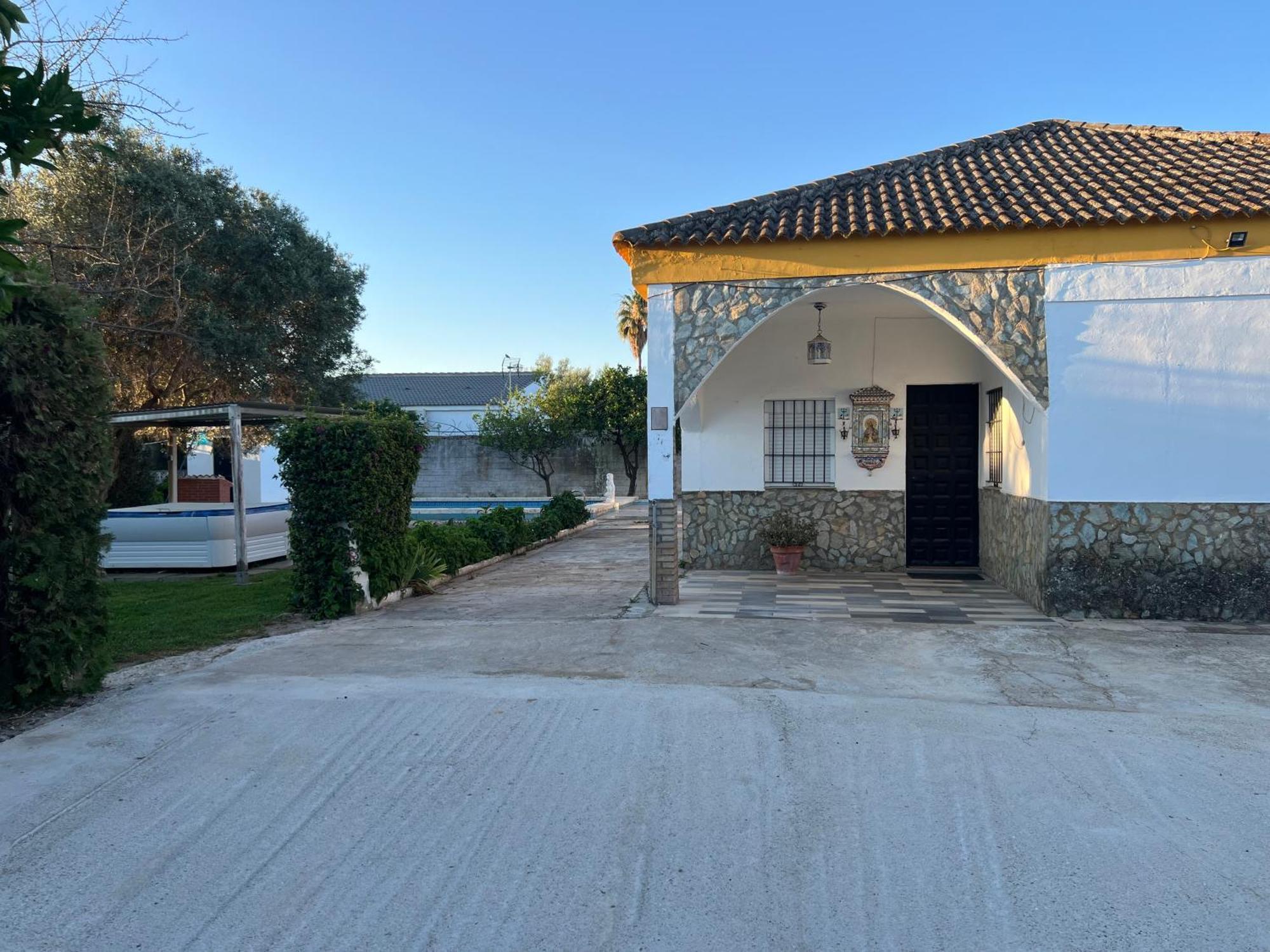 Chalet Piscina Jakuzzi Sevilla Hacienda de Tarazona Extérieur photo